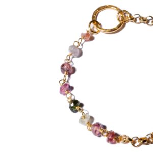 Bracciale pietre e cerchio
