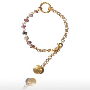 Bracciale pietre e cerchio