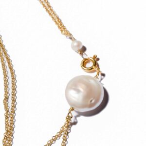 Bracciale perla e cerchio