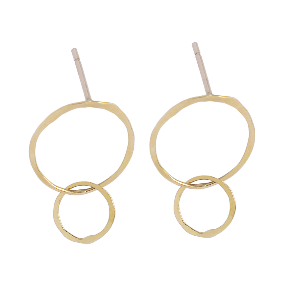 17_Double circle earrings